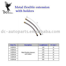 Extensiones de válvula de neumático y extensión flexible de metal